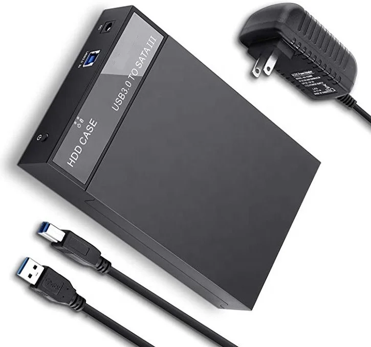  Черный корпус для жесткого диска ABS 3 5 к usb 0 2 5/3 дюймов SATA I/II/III hdd SSD до 10 ТБ поддержка