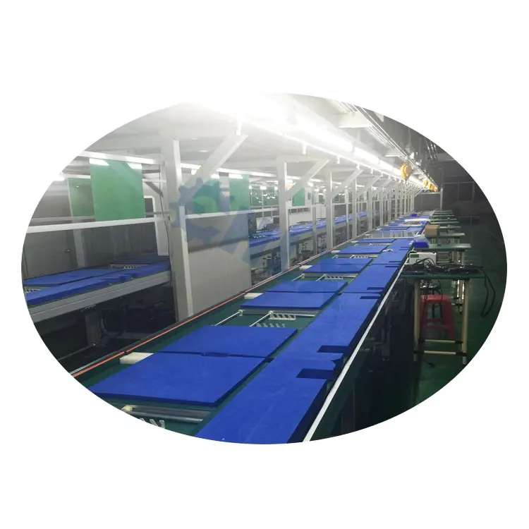 Chinese Factory Supplies Gravity Eta Tv Assembly Line With Working Table
