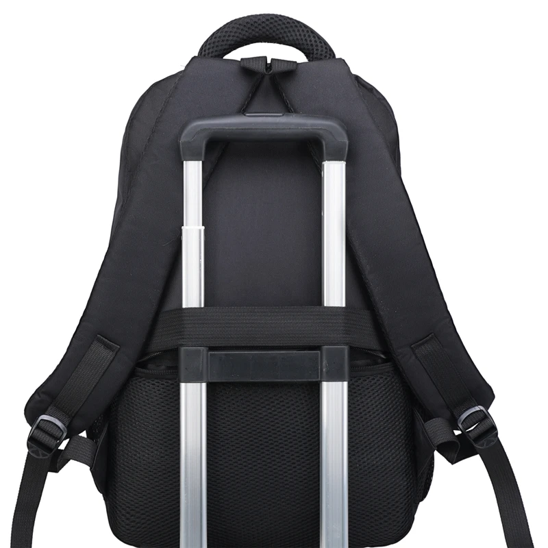 2023 Large Capacity 17 inch  Fashion Wholesale Smart Black Laptop Bag Back Leisure Men Laptop Backpack