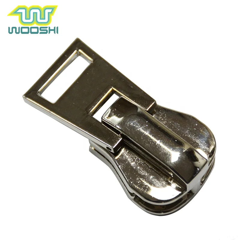 #10 Nylon Zipper Auto Lock Slider and Double Long Pullers Zinc Alloy Painted Auto Lock Clothing Decoration Resin Zipper 10000pcs