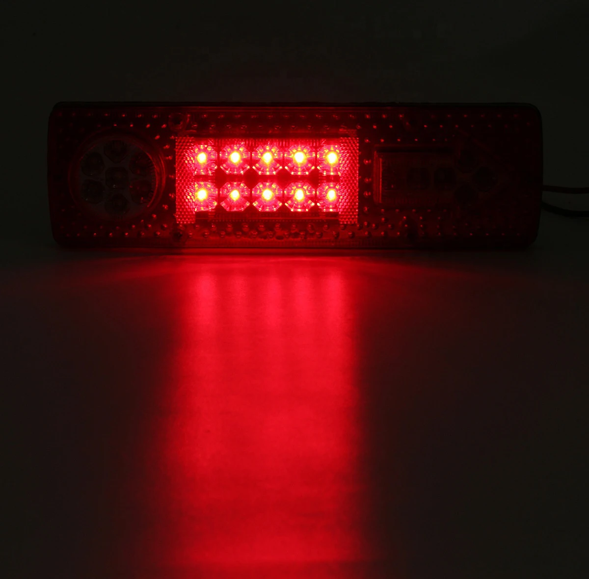 High Quality 12v 23led Truck LED Turn Signal Tail Lights for Trailer Truck Bus Lamp Parts Origin Type Size