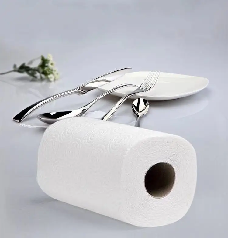 High Quality ECO-Friendly Virgin Wood Pulp Kitchen Paper Towel Tissue