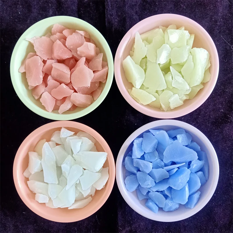 Luminous stone hot selling crystal handicrafts can be illuminated at night rough stone ornaments