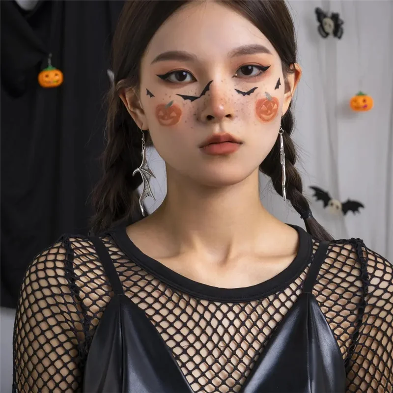 Fashion Jewelry Women Personality Demon Dragon Wings Earrings Halloween Party Animal Earrings