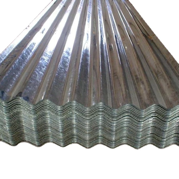 Perforated Galvanized Steel Roofing Sheet For Building Tianjin Price DX51D Zinc Corrugated 0.14mm Z80 Tole  Iron Roofing Sheet