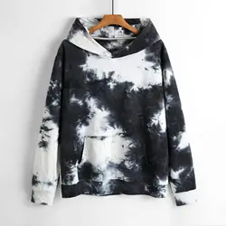 High Quality 500 gsm Hoodie Unisex 100% Cotton Tie-Dye Custom Hoodie For Men Streetwear Embroidery Logo Custom Mens Hoodie