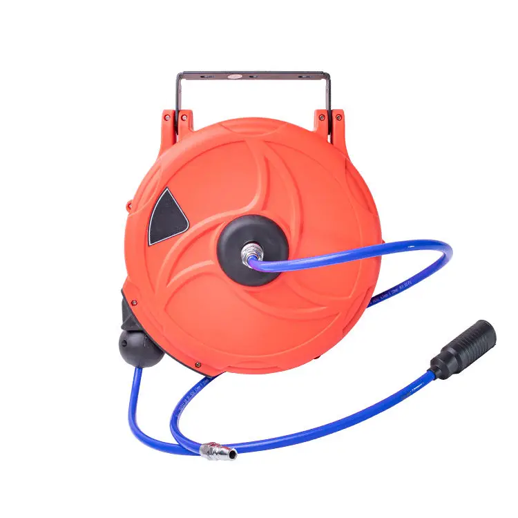 OBBL-1101 automatic portable cable small Retractable cable Reel Metal Manual Hose Reel