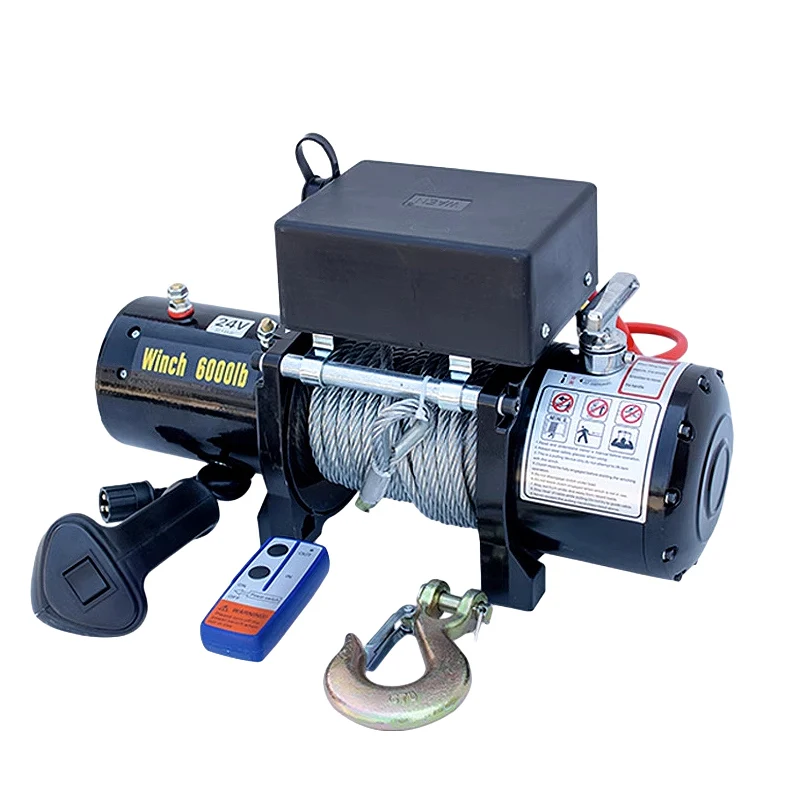 12v / 24v Off Road Self Rescue Electric Winch 12000 Pound Vehicle Electric Winch Automobile Winch