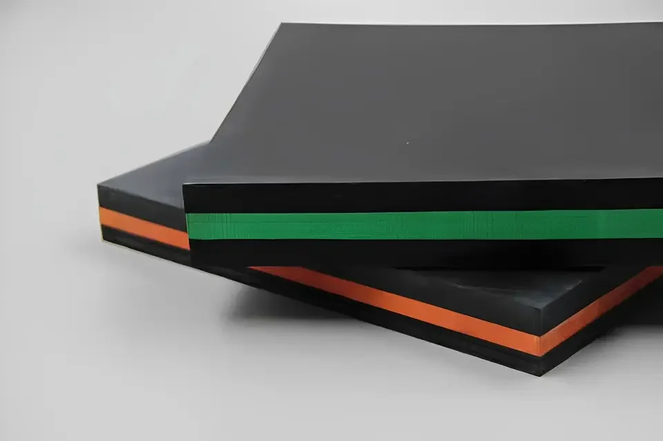 Многослойная Очищающая Резиновая лента для конвейерной ленты на заказ резки сэндвич резиновый скребок Лист Юбка