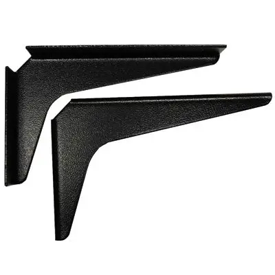 Customized Sign Cast Iron Suspension Support Wall Mounting Floating Shelves Metal Book Shelf Part Decorative Pipe Brackets