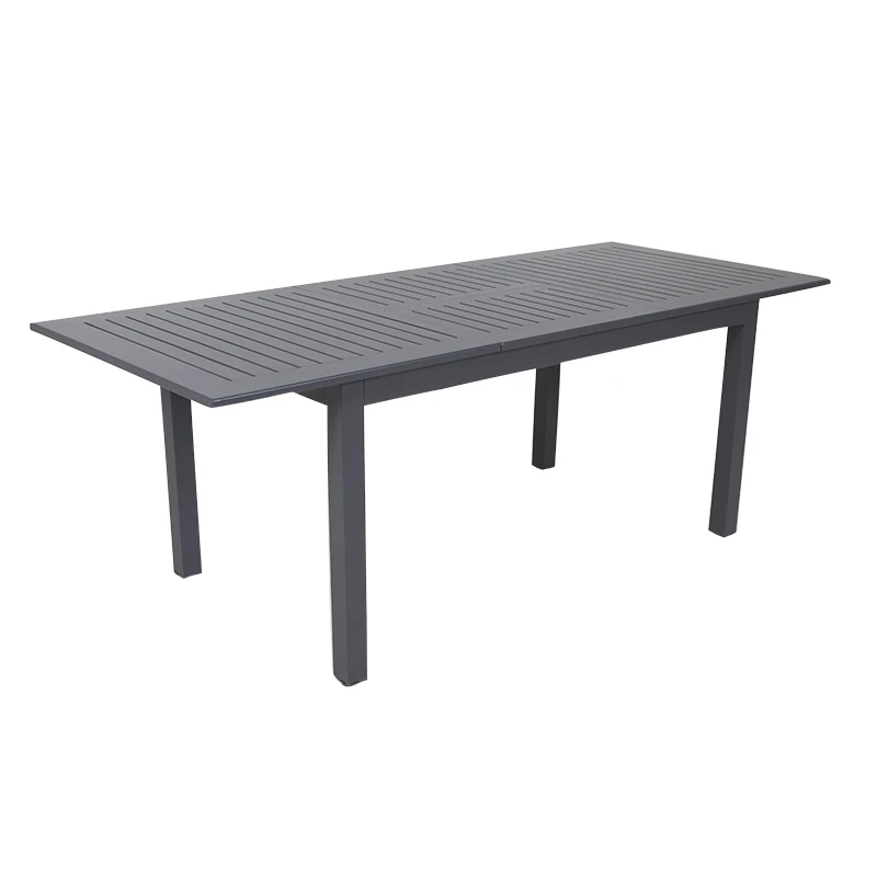 Outdoor Patio Dining Table Modern Garden Table Professional Powder Coated Metal Tables