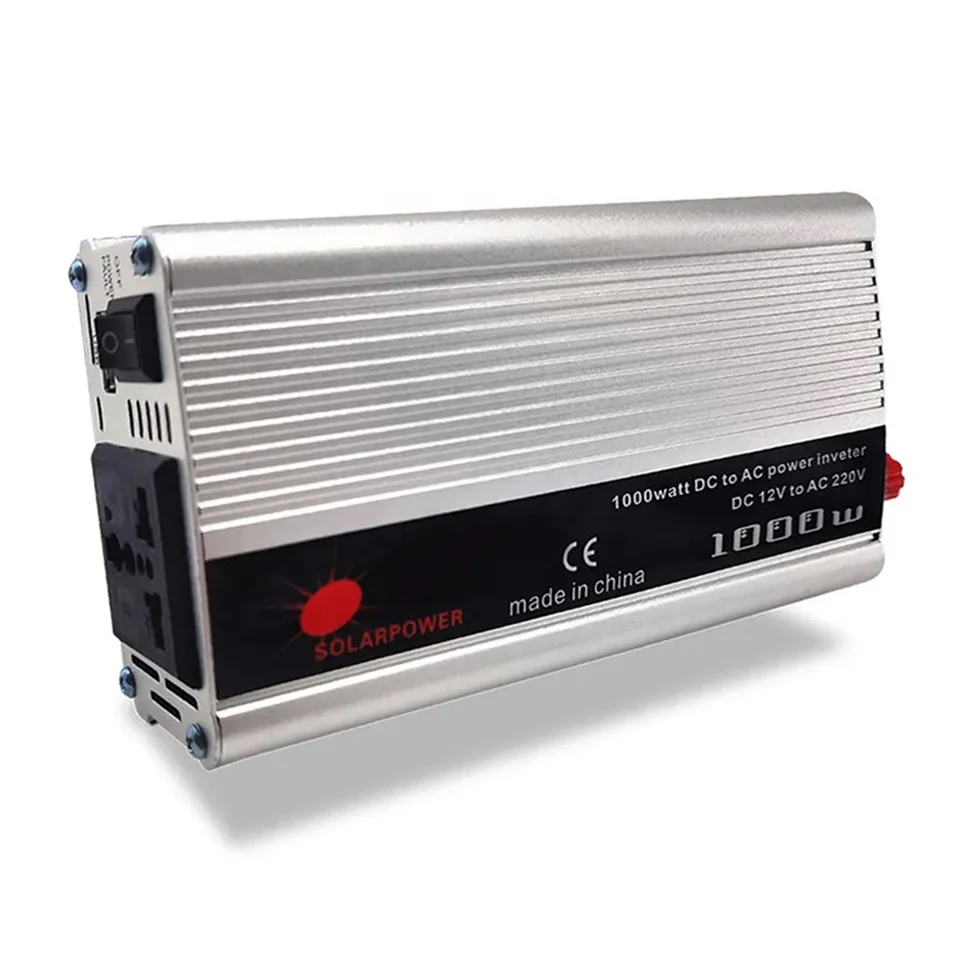 Wholesale Cheap Modified Sine Wave Inverter 500W 1000W 2000W 12V TO 220V DC to AC Car Truck Voltage Converter 12/220V