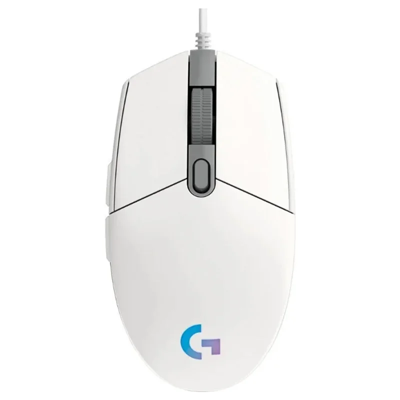 Оригинальная игровая оптическая мышь Logitech G102 LIGHTSYNC/подарок G203 8000 точек/дюйм 16 8 м цвет под заказ 6 кнопок проводная