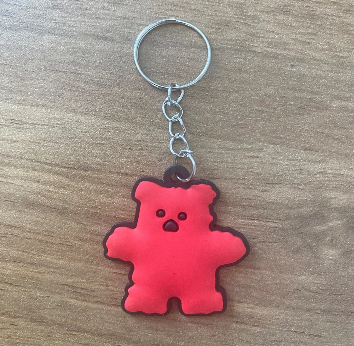 Custom Cute Cartoon Keychain PVC Soft Rubber Pendant Gift Fashion Creativity Keychain