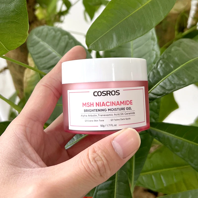 Оптовая продажа увлажняющий гель MSH Niacinamide с альфа-арбутин транексамовой кислоты керамидный крем для кожи темные пятна