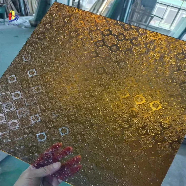 Living room/office/porch/bedroom partition wall door decorative pattern laminated glass