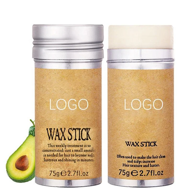 IKT Custom Logo Hair Wax Stick Long Lasting Styling Hair Edge Control Hair Wax Stick