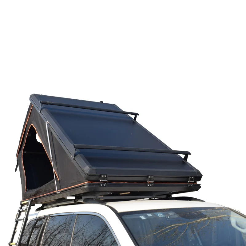 New Arrival Outdoor Camping Rhombus Hardtop Roof Top Tent Pop Up Camping Aluminum Rooftop Tent For Travel