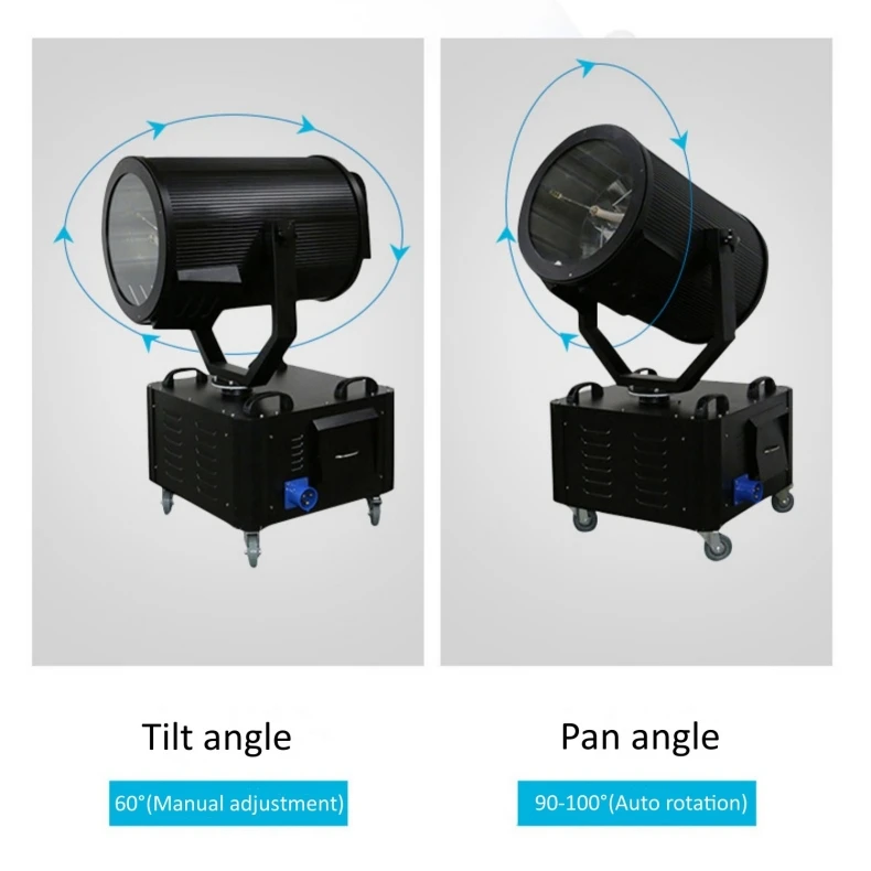 Портативный прожектор Sky tracer 4000w