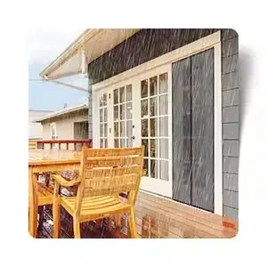 Trackless retractable screen door trackless pleated mesh sliding screen aluminium mosquito net door