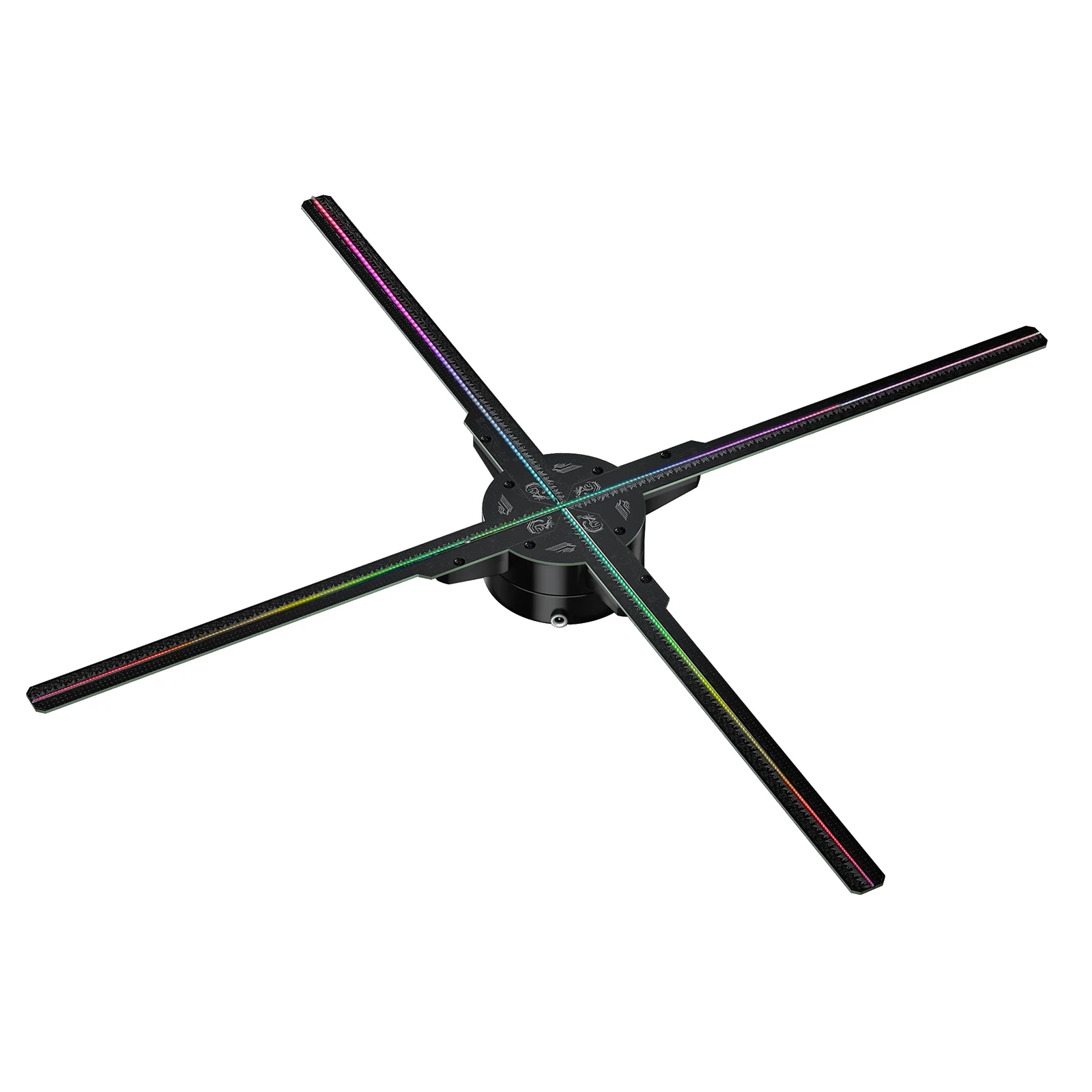 Multiple Size 3d Led Hologram Advertising Fan Projector 3d Holographic Display