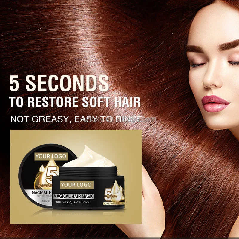 Private Label Instant Repair Magical Treatment Hair Mask Organic Deep Moisturizing Nourishing Hair Mask For Dry And Damaged Hair