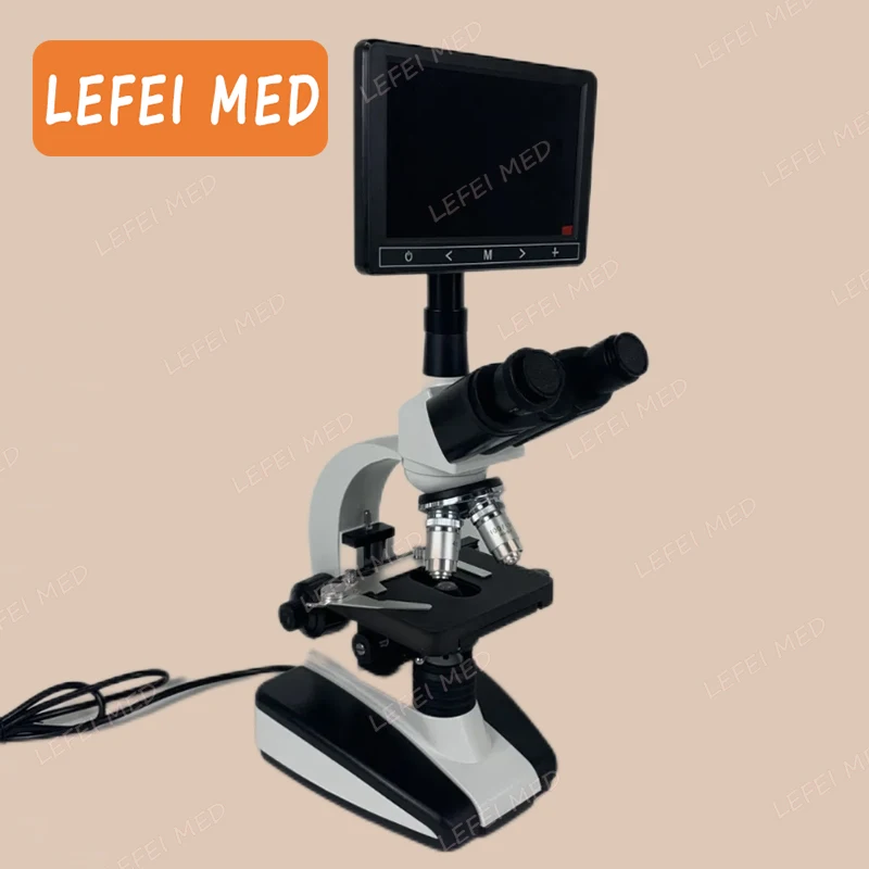 LF8200 microscope digital electronic  XSZ-107BN trinocular microscope olympus trinocular microscope With LCD Display
