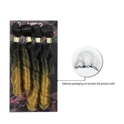 Japanese tokyokalon fiber synthetic hair extensions weft 16 inch water wave machine make inida synthetic hair for sewing