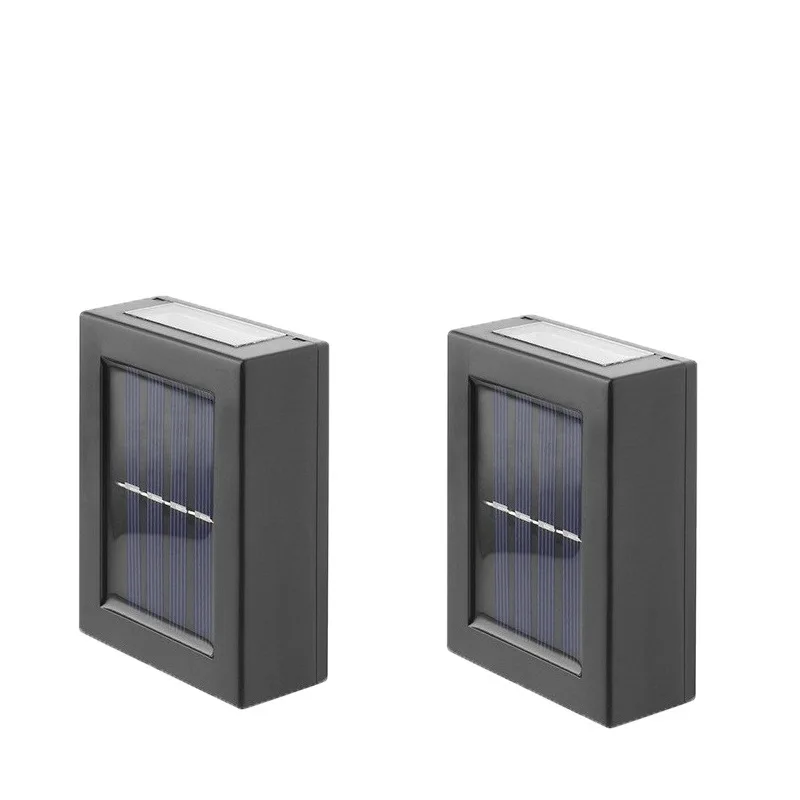 Ihdoor Outdoor 2 Pack Induction Switch Solar Deck Lights Security Lamps Outdoor Wall Mount Light For Garden Street