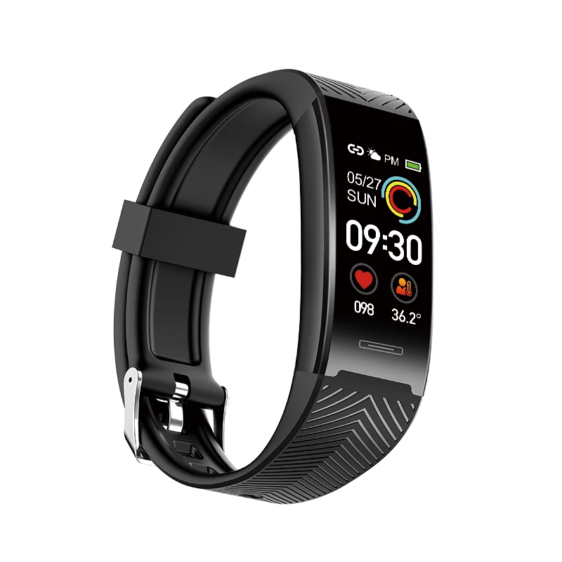 
2021 new Waterproof Smart Bracelet Heart Rate Tracker wristband Blood Pressure Sport Smart watch 