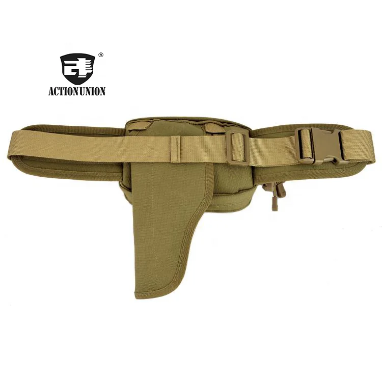 Action Union Concealed Carry Bag Fanny Pack Ultimate Gun Waist Hip Bag custom Tactical toy Gun Holster for P CS