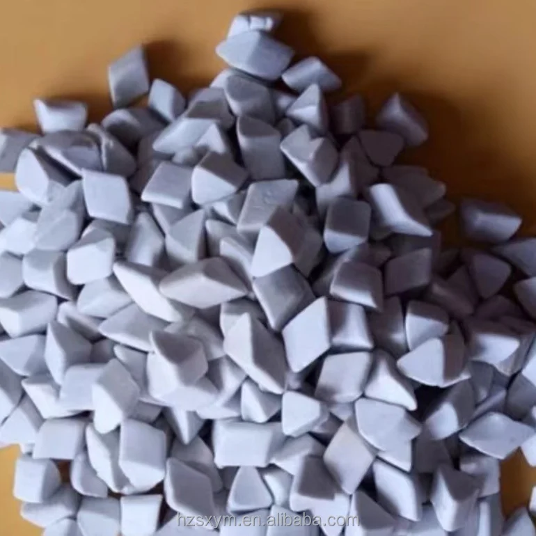 Shengxiang Metal Vibratory Finishing Media High Alumina Porcelain Ball Silicon Carbide Deburring Polishing Ceramic 1-Year