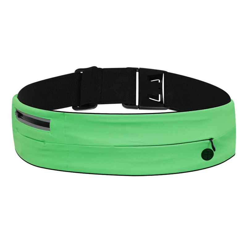 Sports Running Waist Belt Adjustable Waist Belt Fanny Pack Waist Bag for Hiking Cycling Workout Slim Running Belt Bag