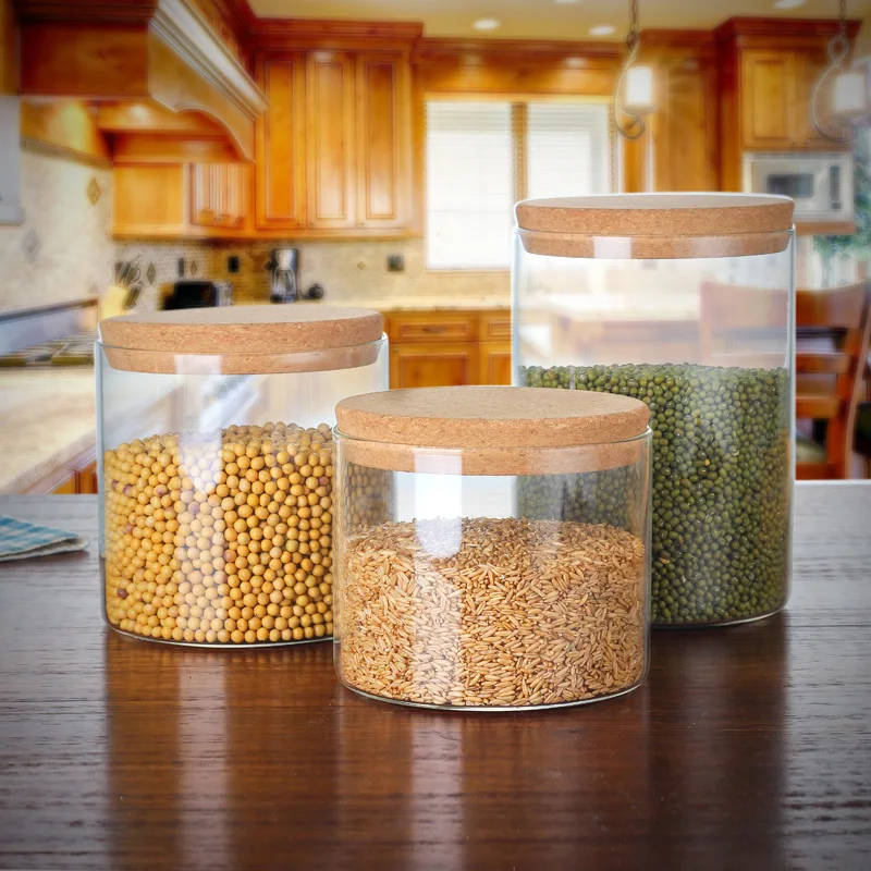 small glass jars with lids for spice