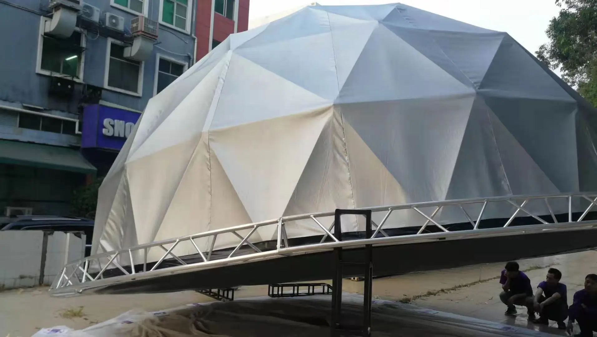 360degree 8 meters diameter Dome projection screen