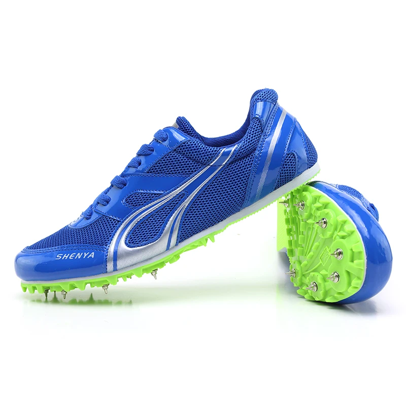 men and women race special running shoes comfortable fashion spikes running shoes