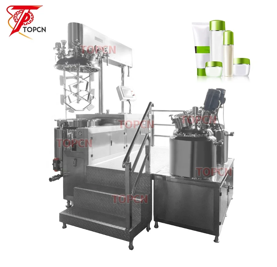 High Shear Food Vacuum Mixer Homogenizer Paste Mixing Tank