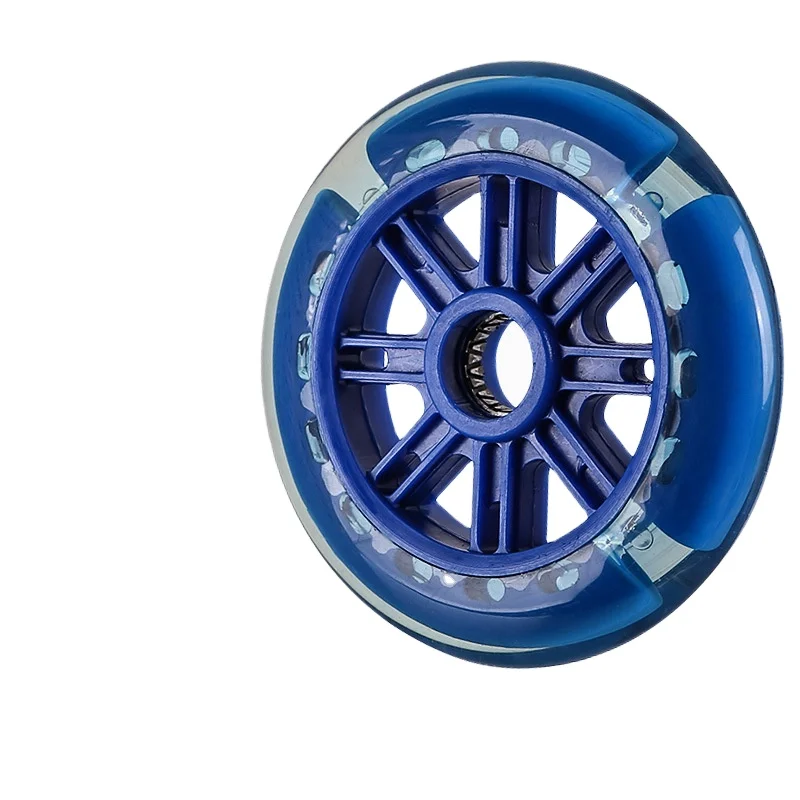 125*24mm Factory Wholesale Good Price wheels for Inline Roller Skates with light
