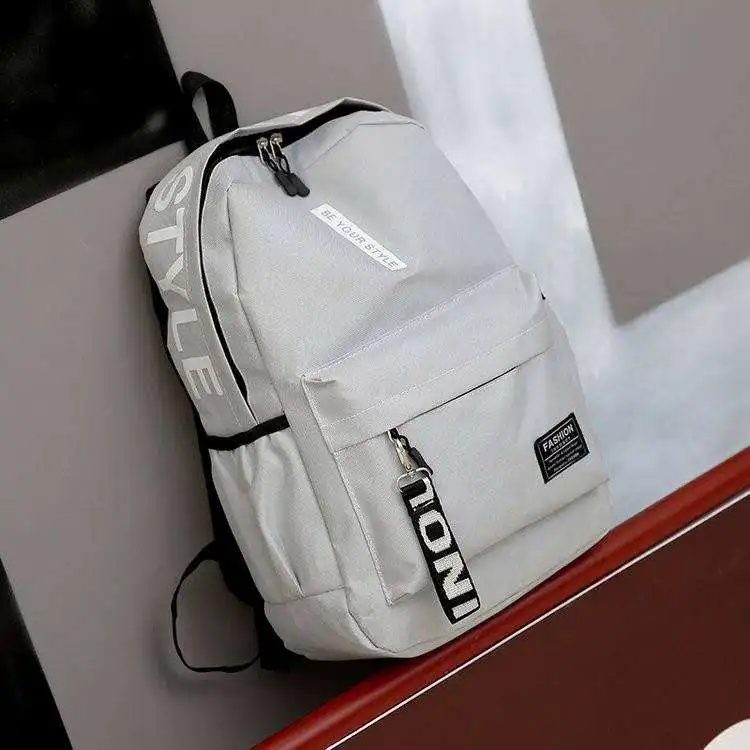 RU Small Travel Solid Color Backpack Student Girl School Bags For Teenage College Wind Women Schoolbag Cheap Backpacks