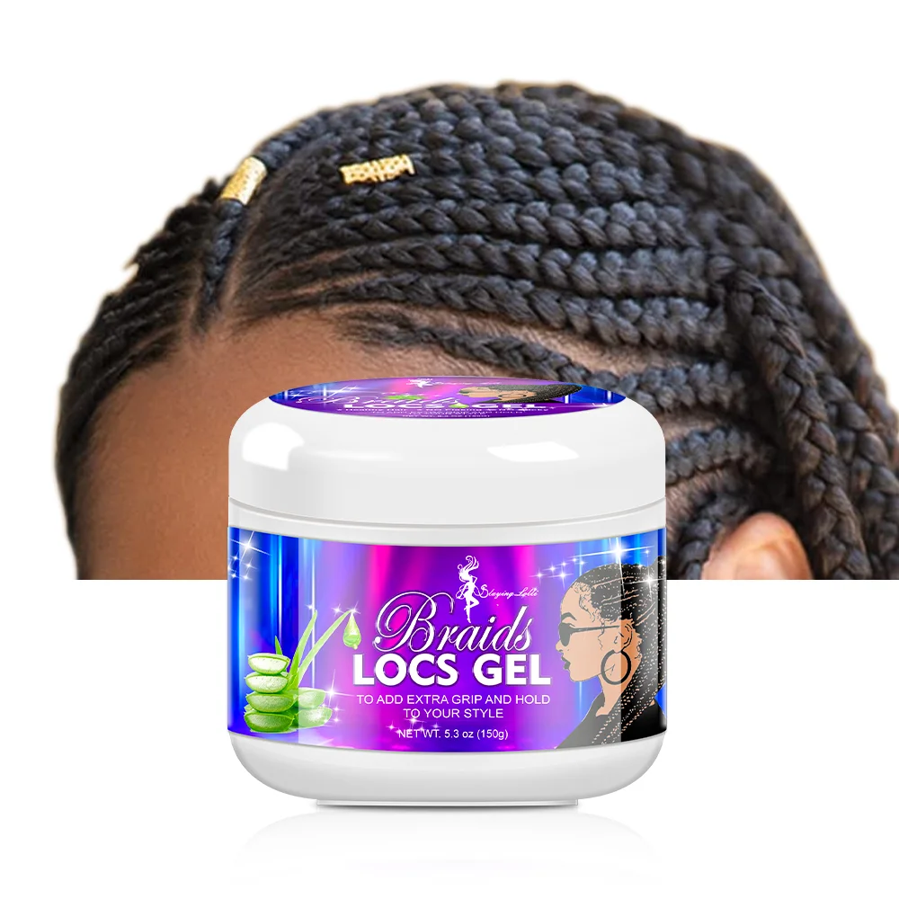 Private label hair lock and twist gel  extra hold dread lock and hair twist gel products