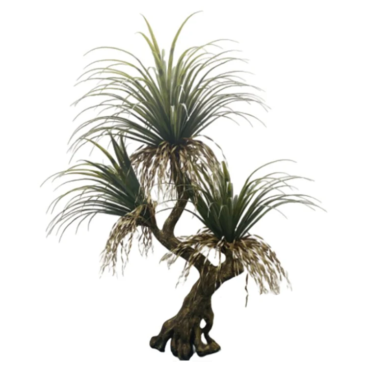 2022 New Design Brazil Dragon Blood Potted Dracaena Fragrans Artificial Tree For Indoor Decoration Landscape Office Crafts