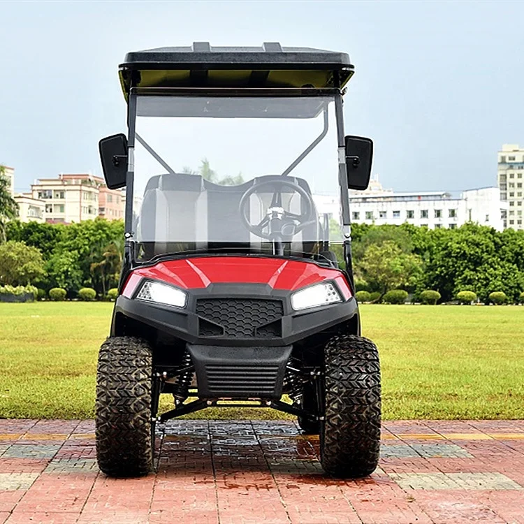 New Four seats Curtis Programmable adult electric transport cart with Independent suspension