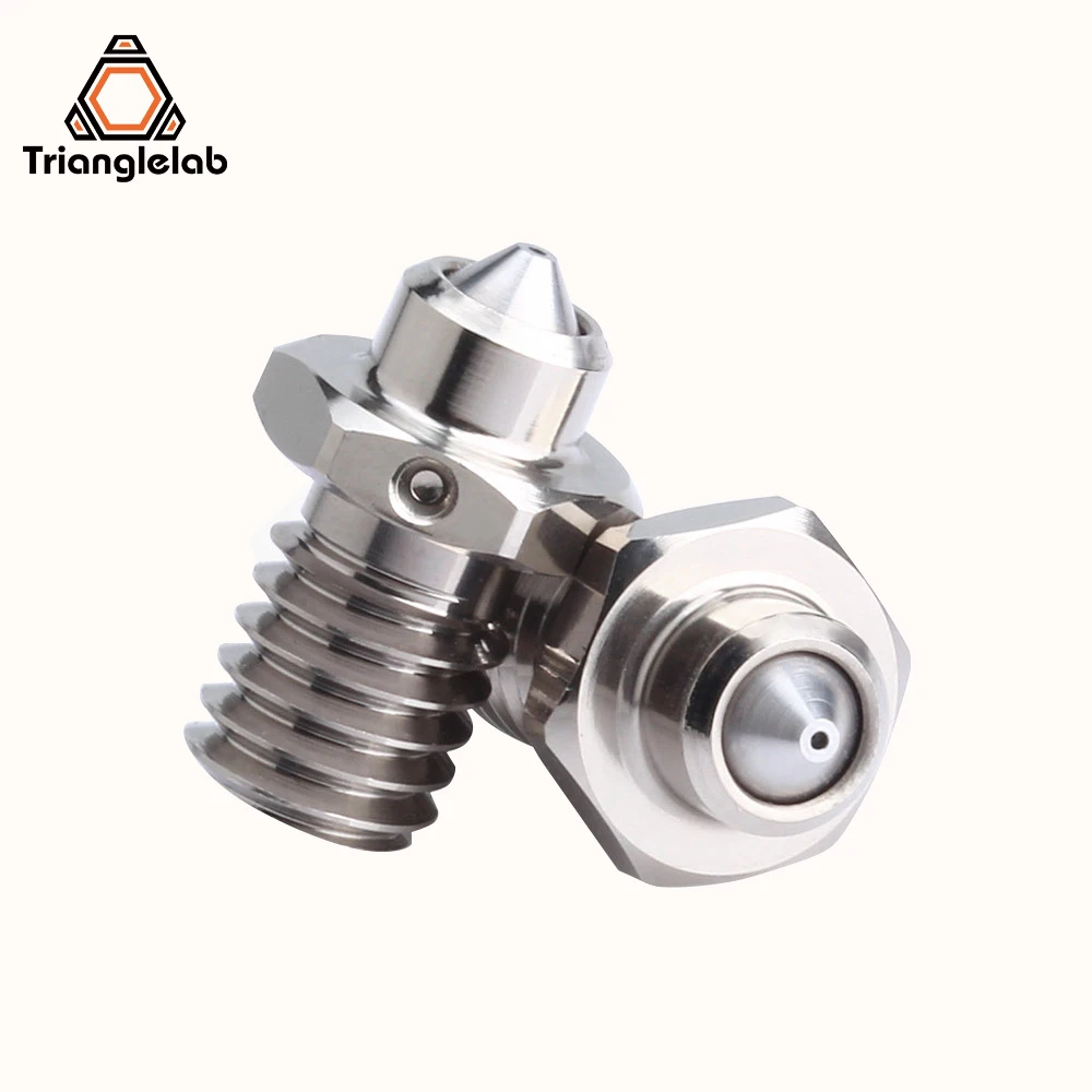 Trianglelab M6 ZS Nozzle Hardened Steel Copper Alloy High Temperature and Wear Resistant Compatible models V6 Hotend 3d Printer