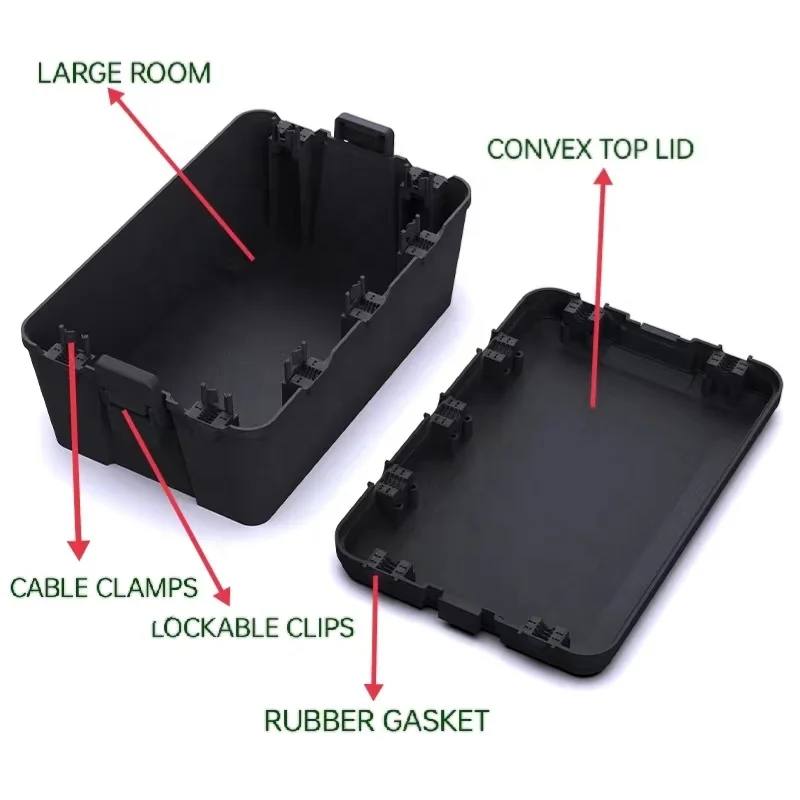 IP54 Waterproof Power Electrical Junction Box Outdoor Plastic Box Distribution Box