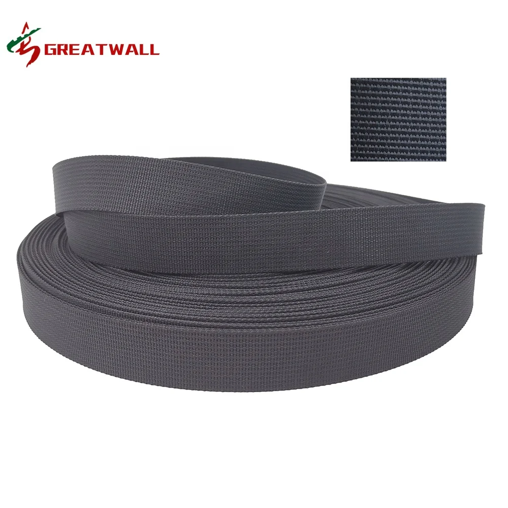 Wholesale eco-friendly 20mm-50mm customized nylon flat woven straps webbing tape