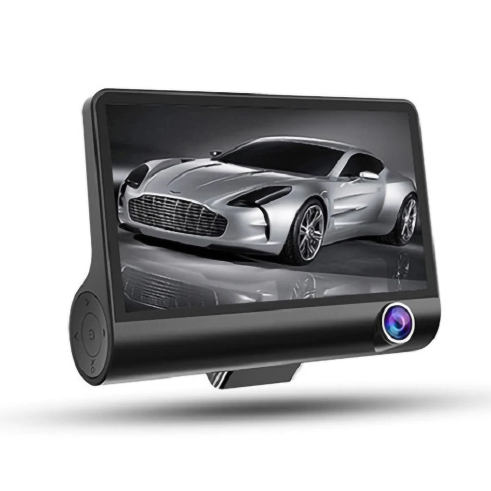 
Triple Lens Car DVR Camera Video Recorder With 4