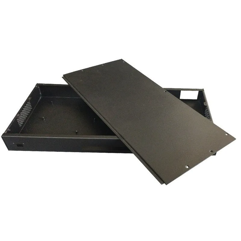 Low price metal steel stamping parts powder coated metal machine enclosure
