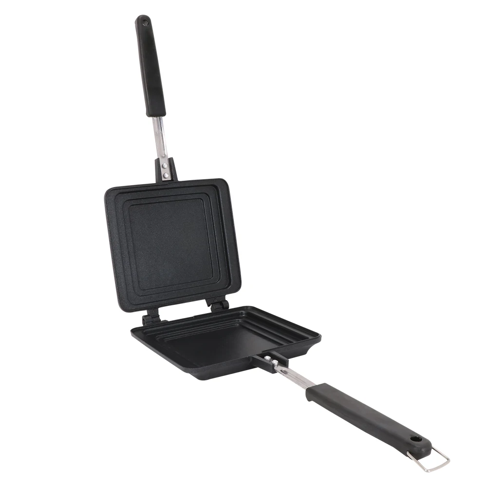 Aluminium Alloy Toster Grill Sandwich Maker Handle Press Nonstick Breakfas Toaster Sandwich Maker