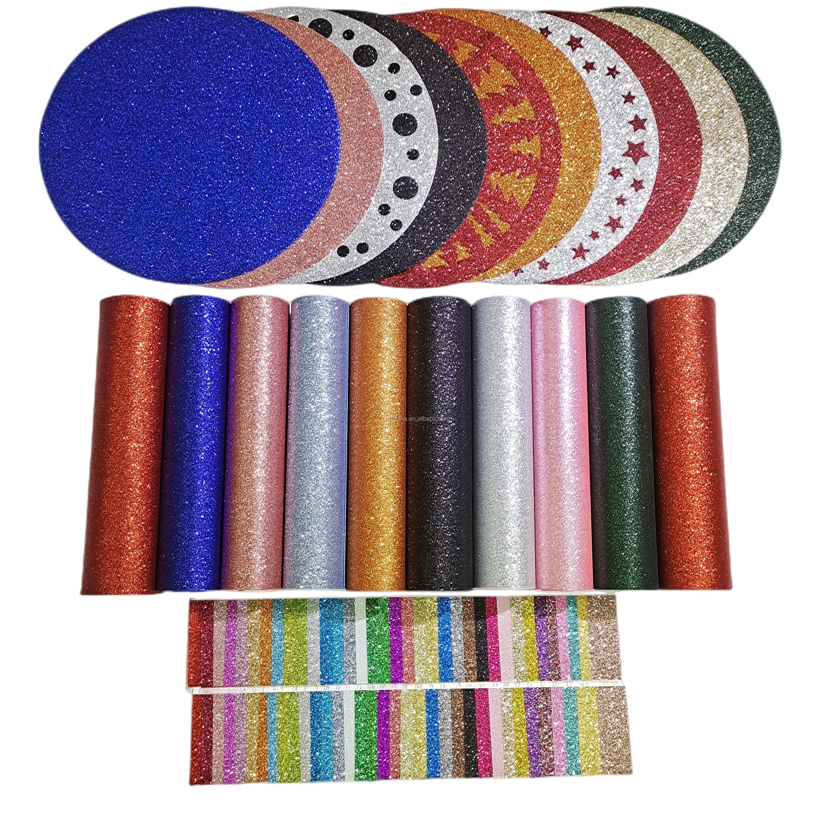 D7001 Блестящий нетканый материал для настольных сережек поделок банты волос рождественские украшения