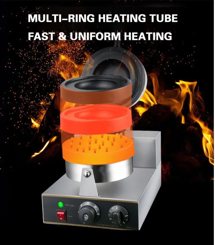 JG023B Snack Ufo Burger Machine Dessert Store Commercial Home Simple Burger Making Machine